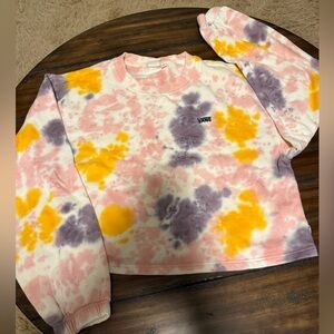 Vans brand cropped sweatshirt